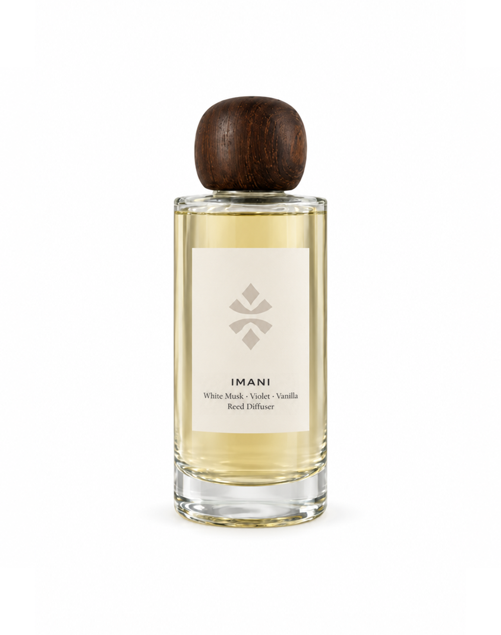 IMANI reed diffuser by MADOO with natural rattan reeds